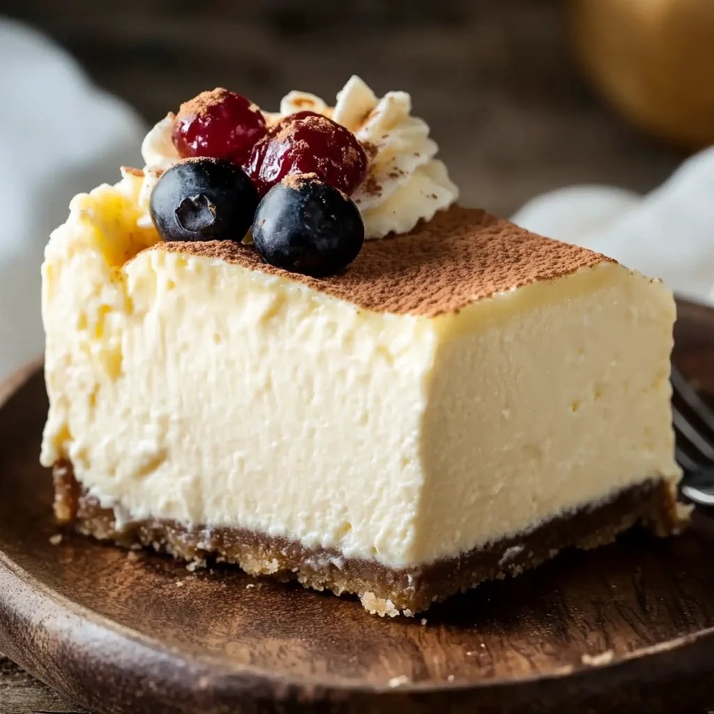 Homemade New York Style Cheesecake