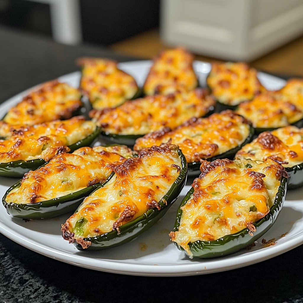Jalapeno Poppers with Cheddar
