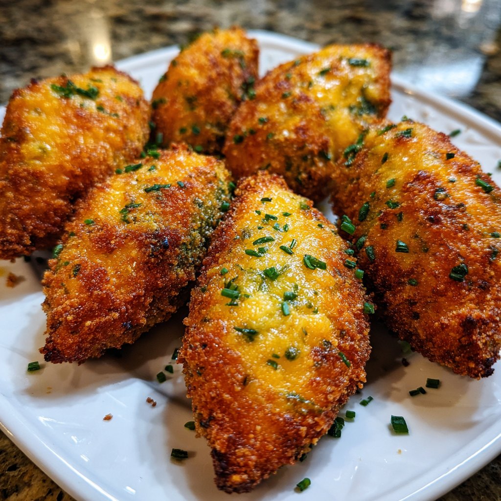 Jalapeno Poppers with Cheddar and Chives