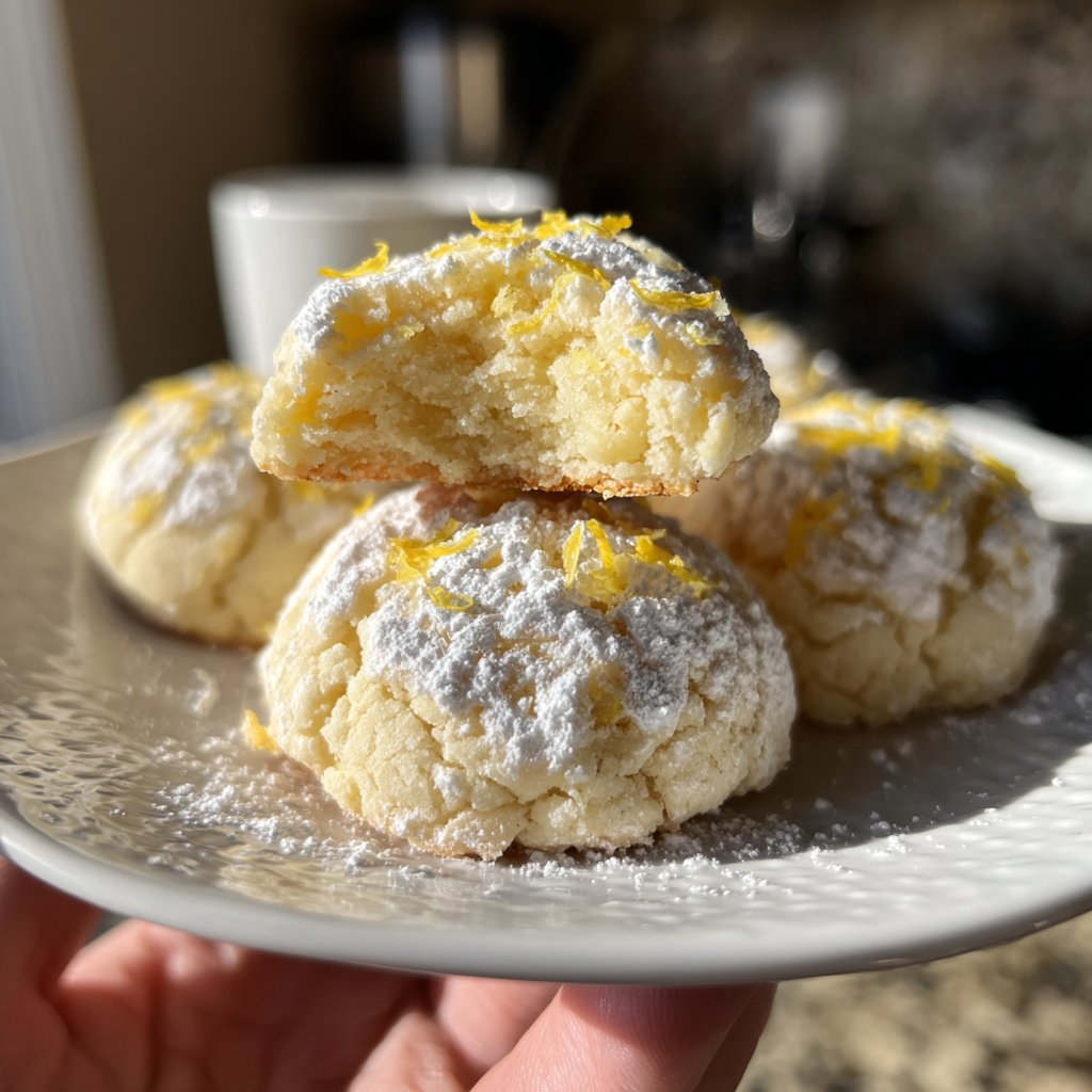 Soft Limoncello Sugar Cookies