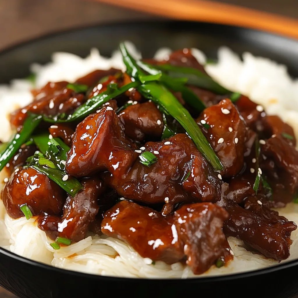 Mongolian Beef