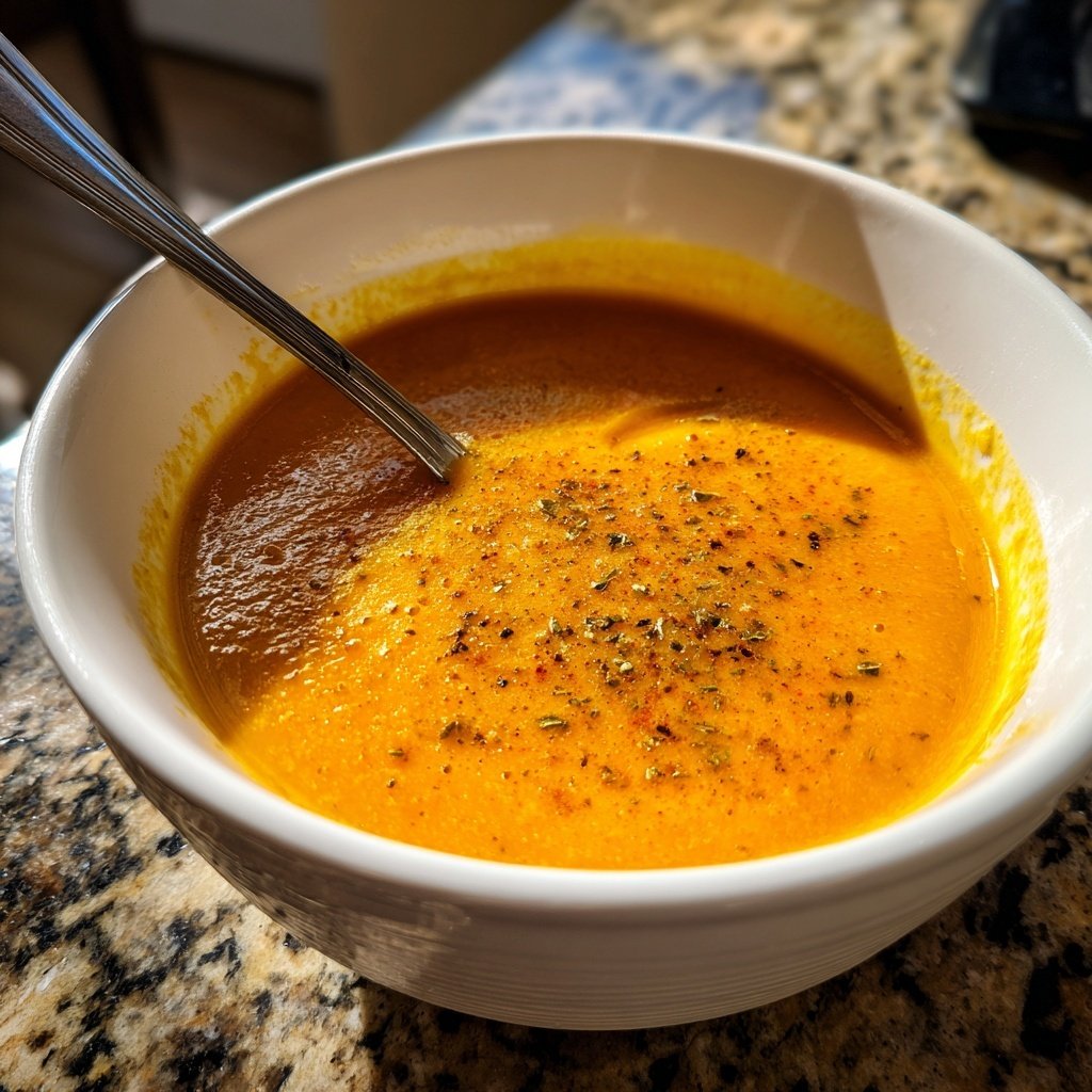 Creamy Carrot Ginger Soup