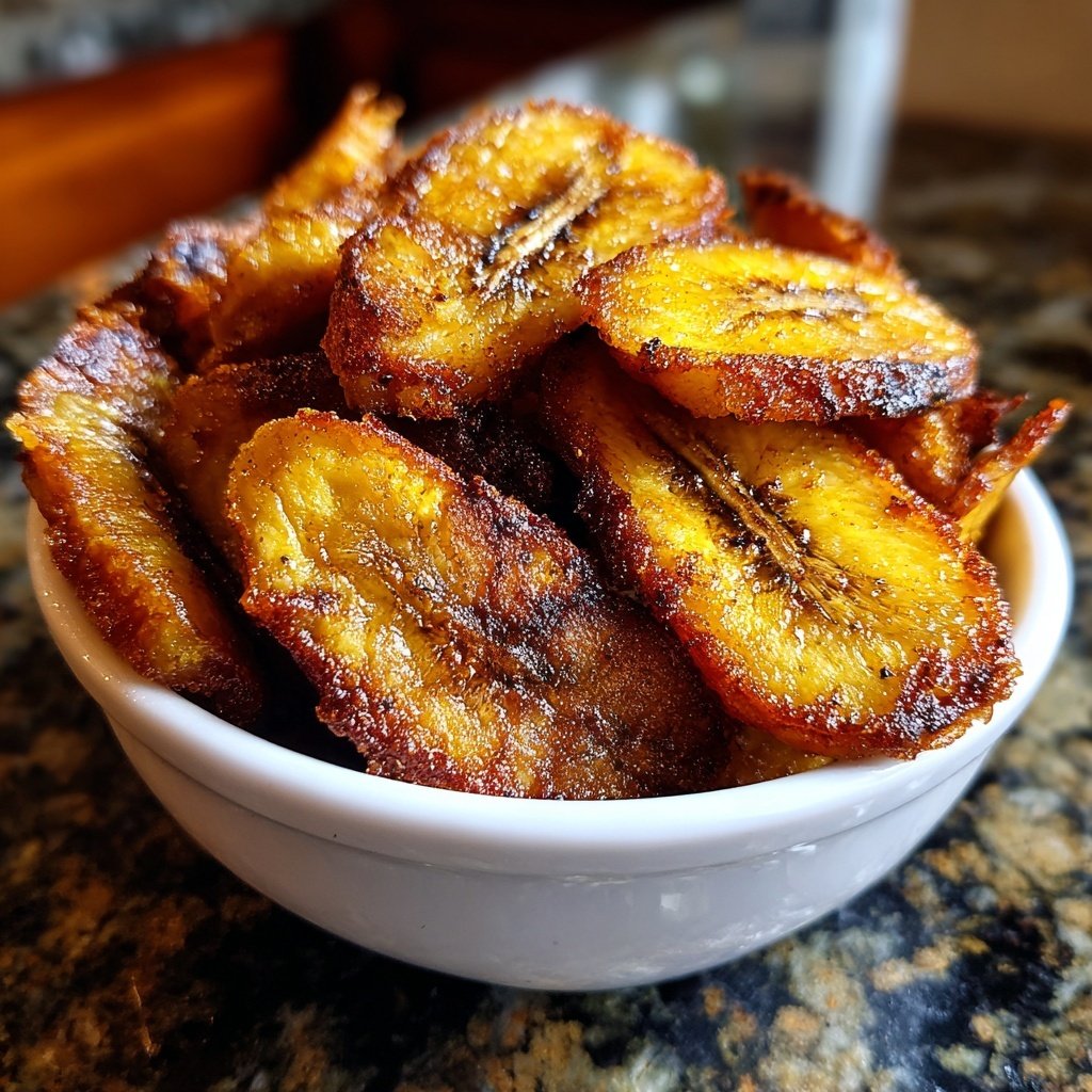Jamaican Fried Plantain Bowls