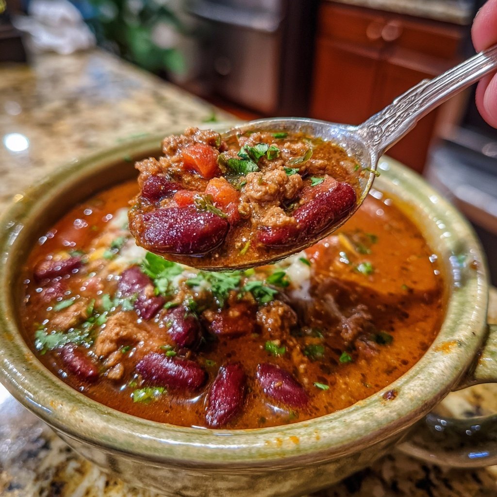 Ground Turkey Chili With Beans
