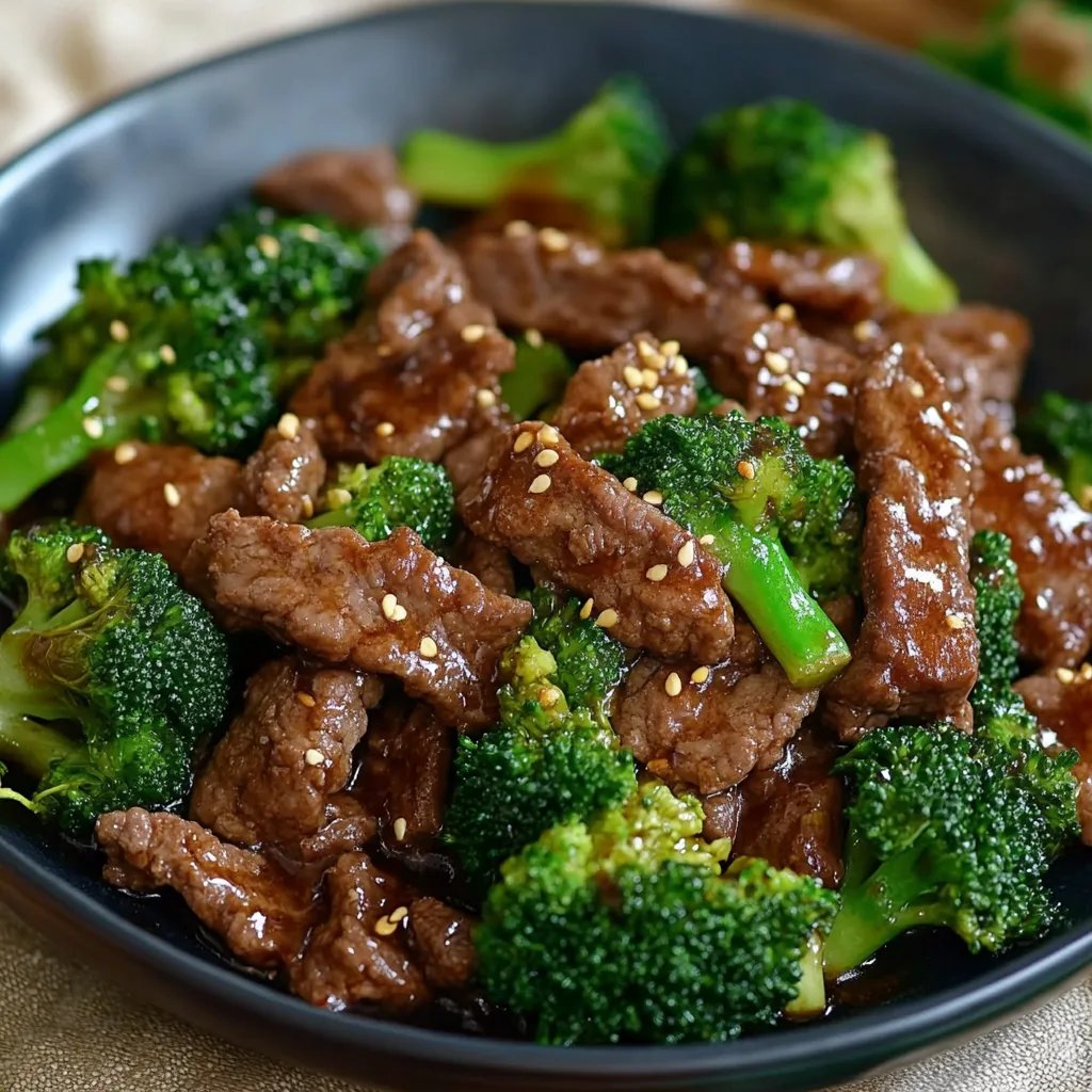 Easy Beef and Broccoli Recipe (Better than takeout!)