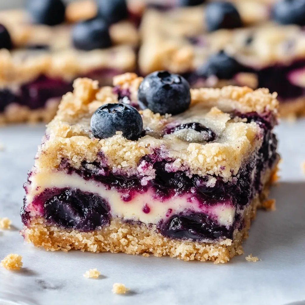 Blueberry Cream Cheese Bars