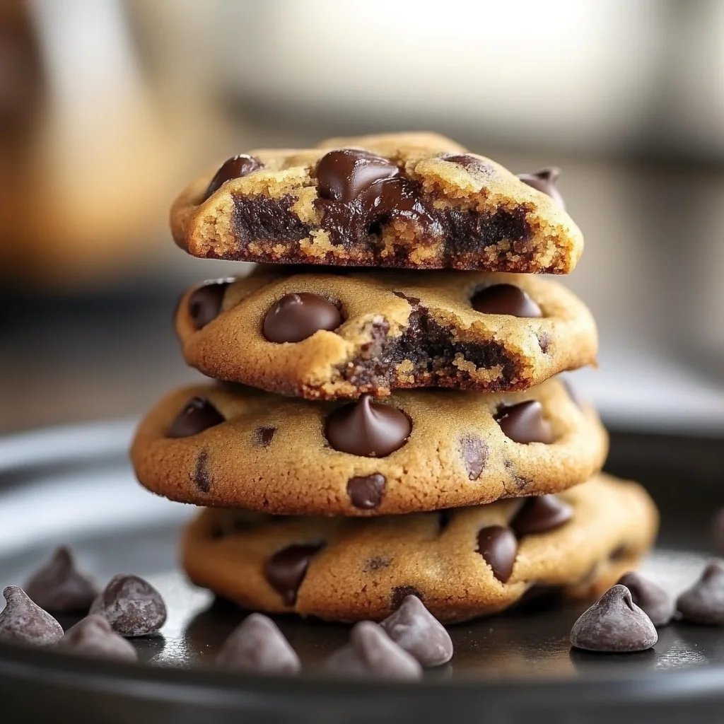 Best Keto Chocolate Chip Cookies with Gooey Centers (Low Carb!)