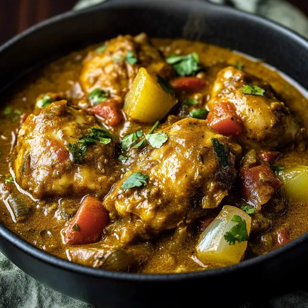 Easy Authentic Jamaican Curry Chicken Recipe