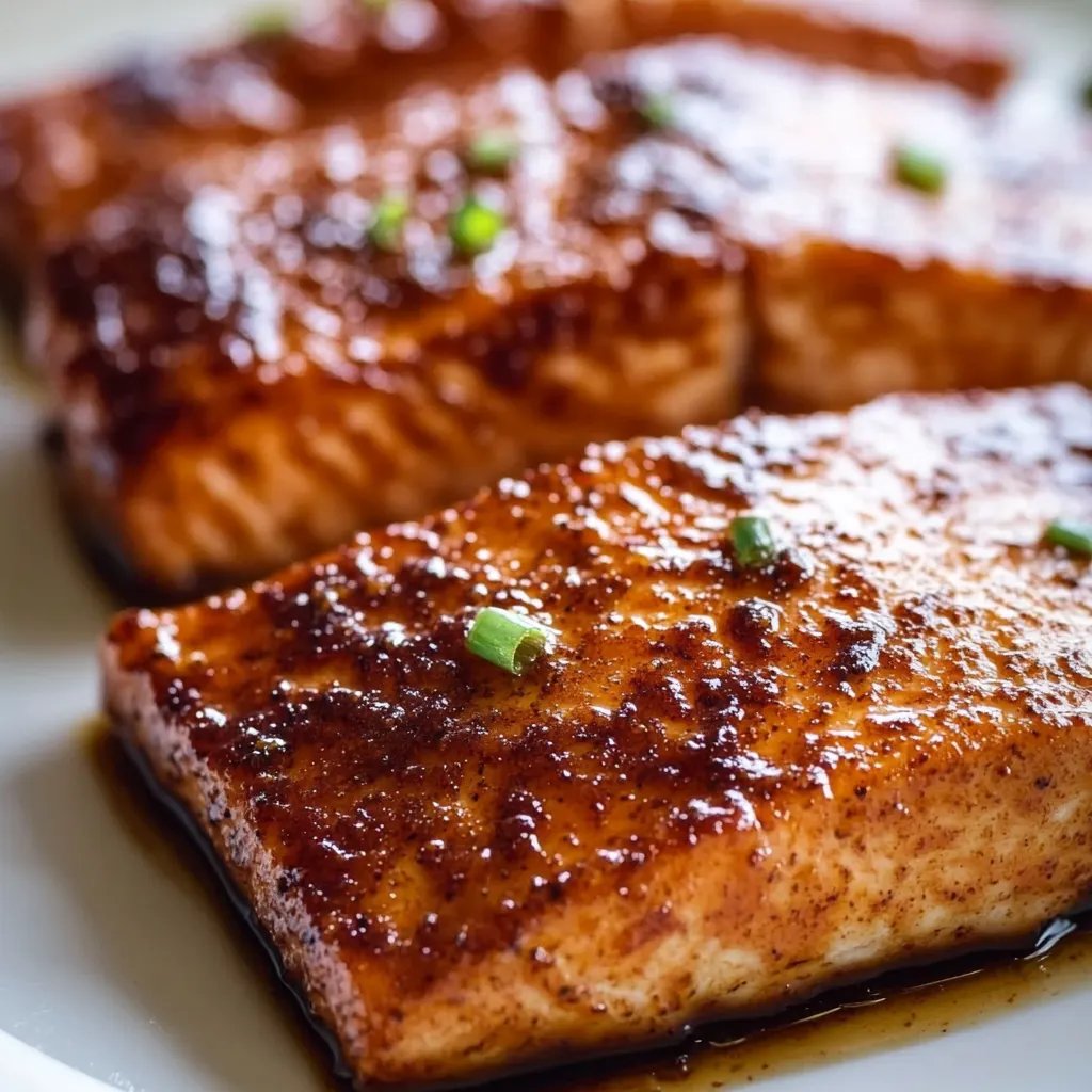 Sweet and Spicy Cajun Brown Sugar Salmon