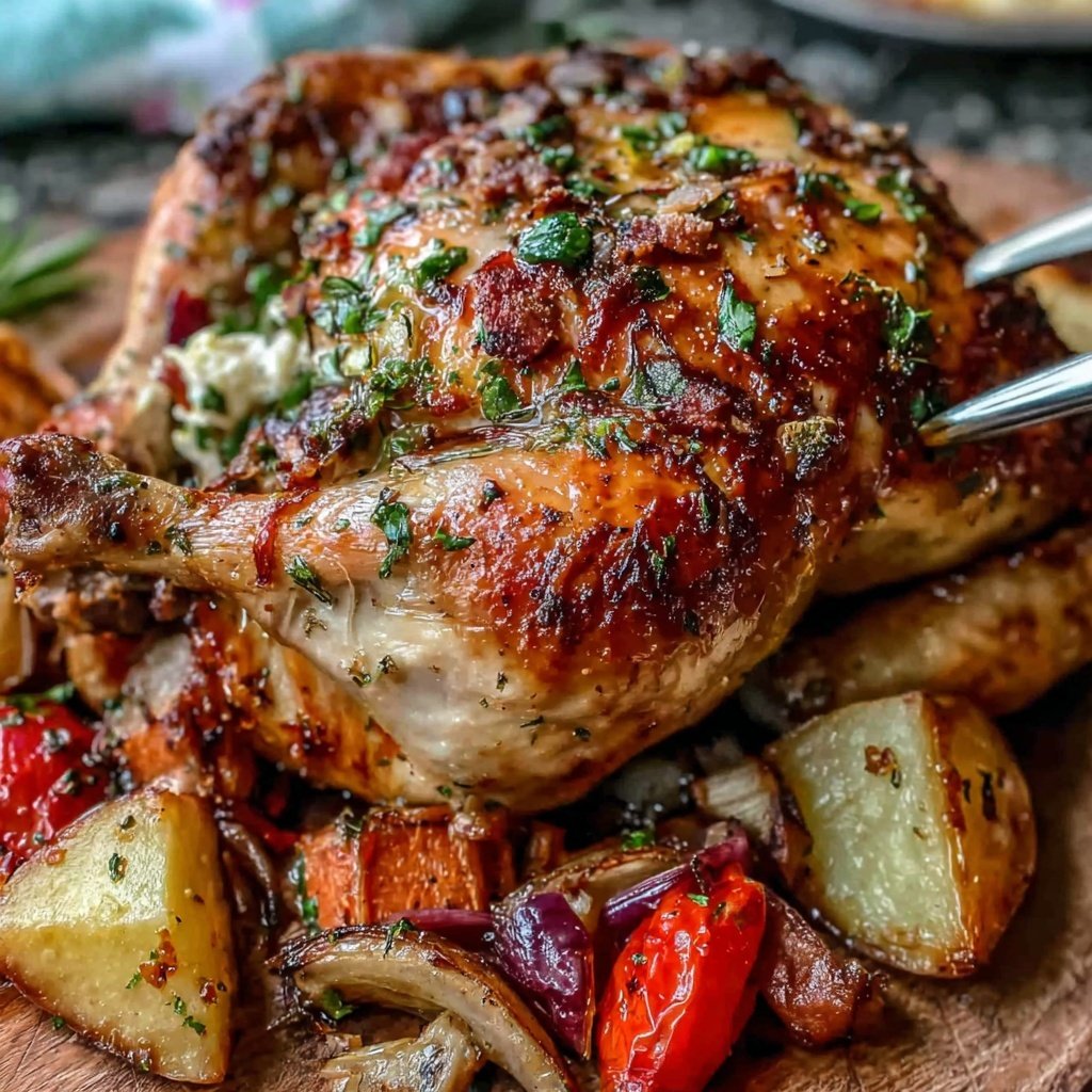 Healthy Chicken And Roasted Vegetables