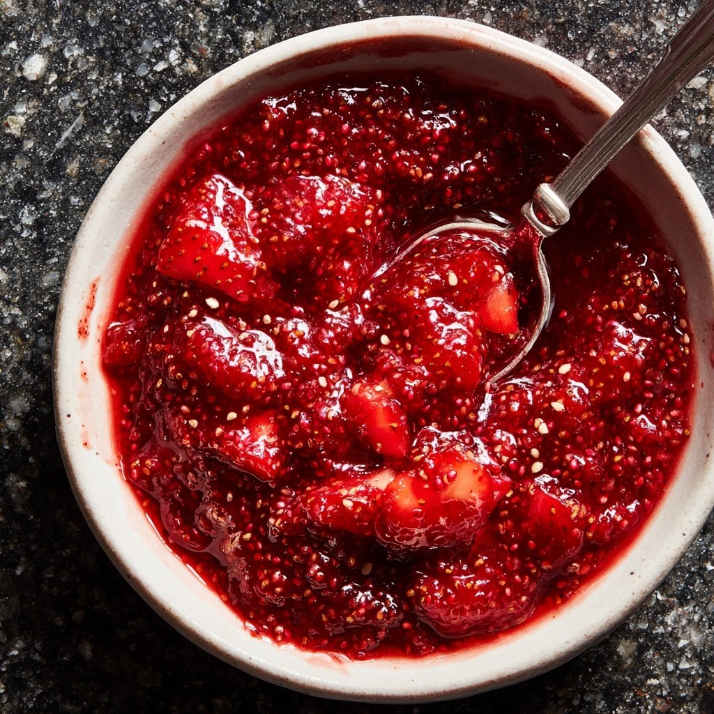 Easy Strawberry Chia Jam