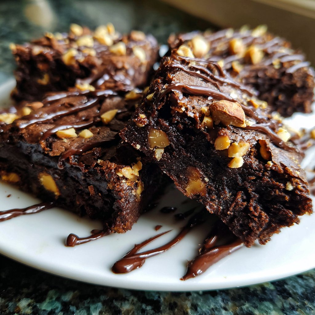 Chocolate Hazelnut Brownies